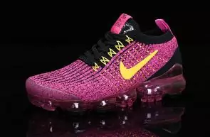 nike air vapormax flyknit id for running heio89-105 red gold